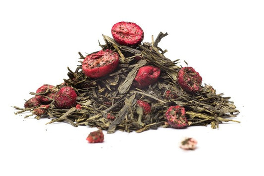 SENCHA ŻURAWINA - TRUSKAWKA - herbata zielona - 250 g